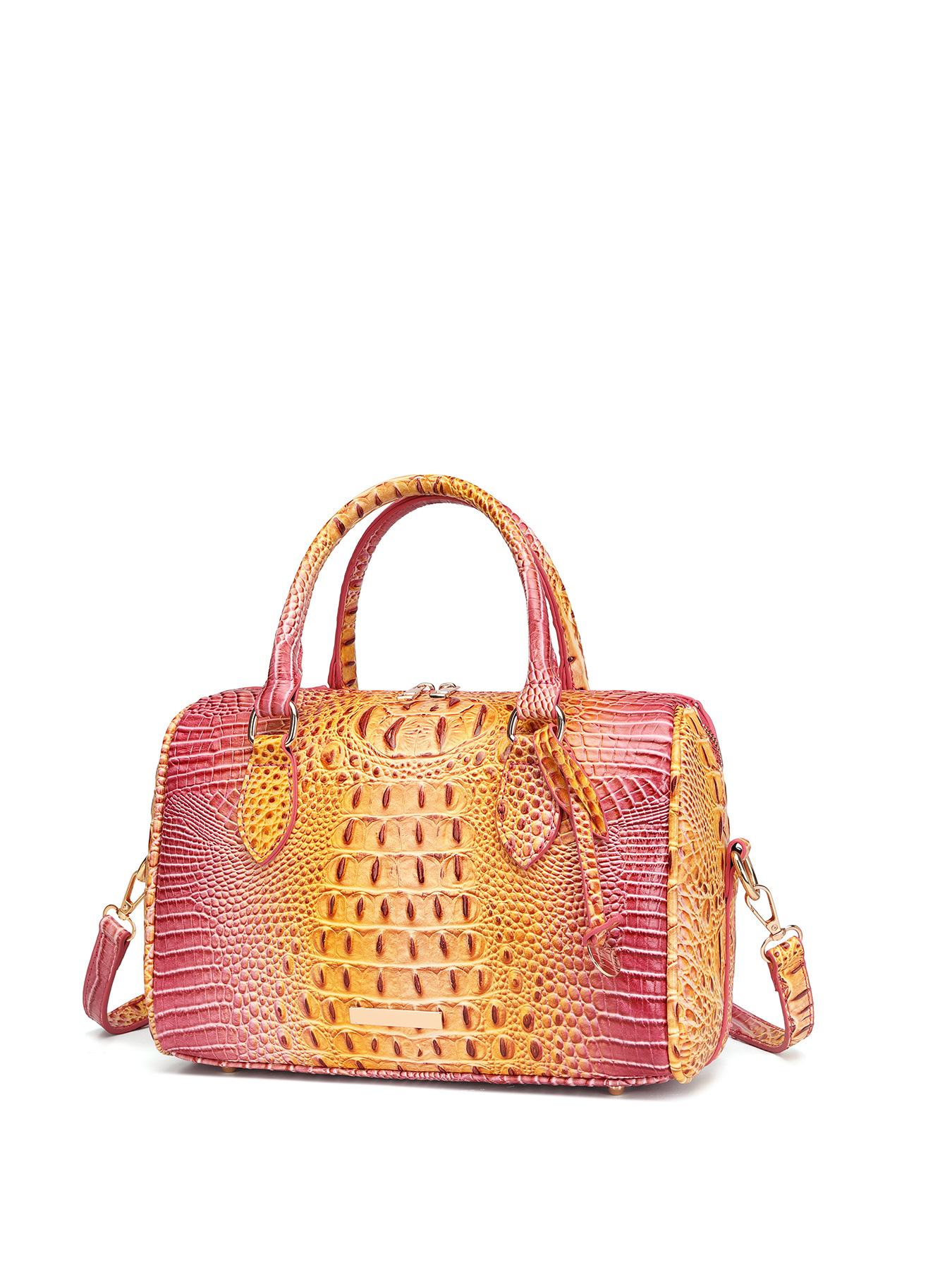 Women'S Kipling Bags - New European Crocodile Pattern Handbag Underarm