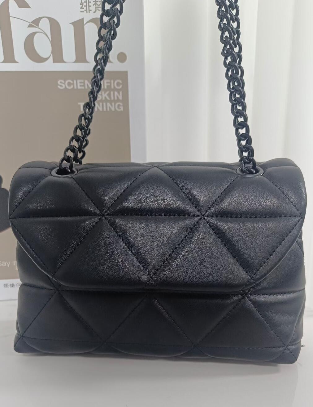 Women Bags Prada - Designer Inspired Dark Brown Leather Bowling