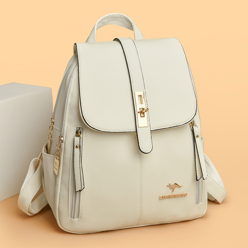 Mini Backpack Women - 2024 Genuine Women Leather Backpacks Shoulder
