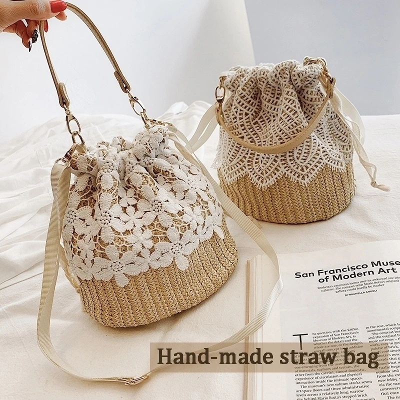 Women'S Bags Holiday - 2023 New Straw Plaited Article Women