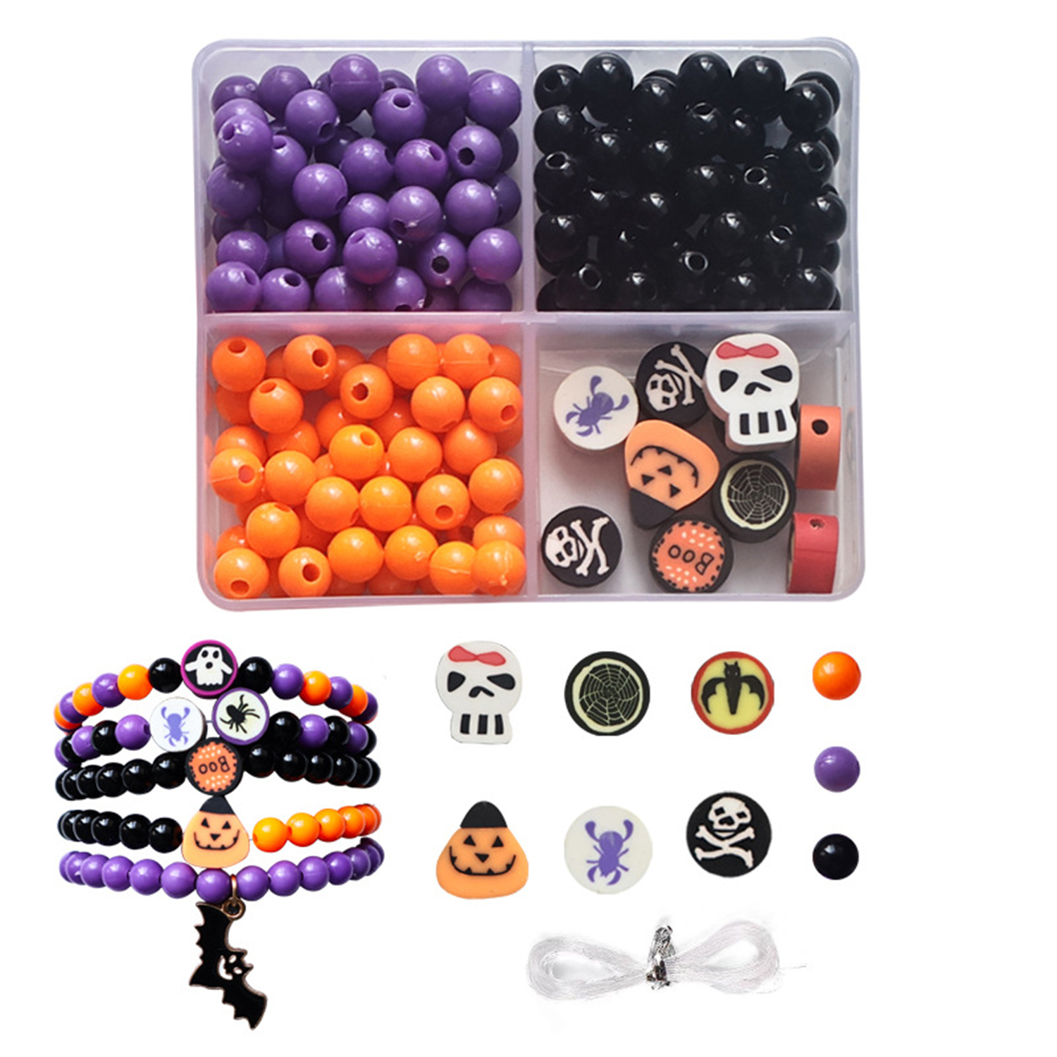 Women'S Bags Holiday - Halloween 4 grid beading set, DIY