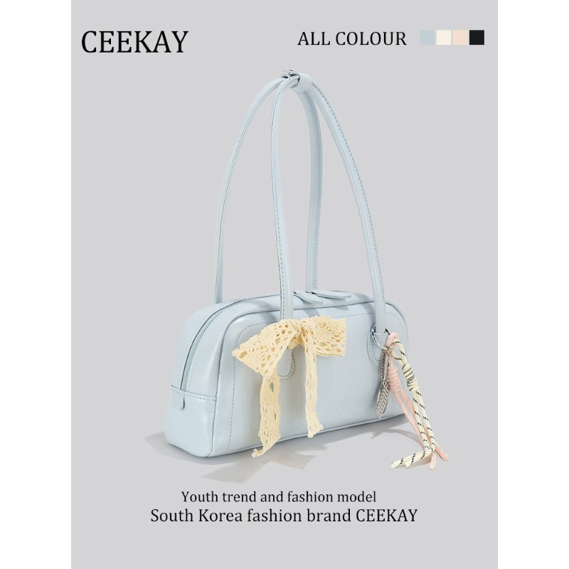 Women'S Bags Jacquemus - CEEKAY authentic niche bow bowling pillow