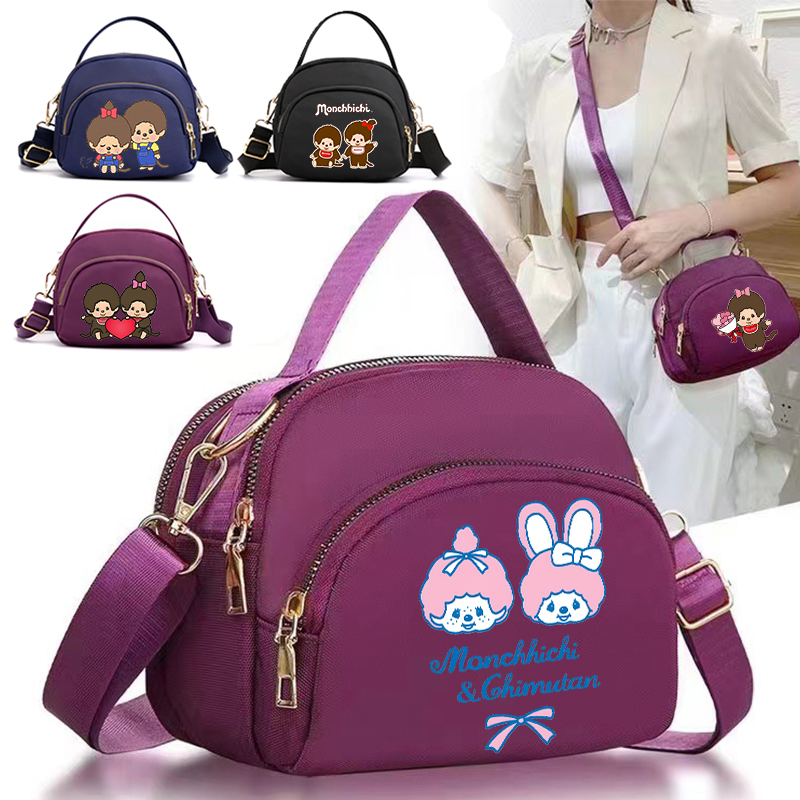 Women Bags Crossbody - MONCHHICHI Women Crossbody Bags Cartoon Anime