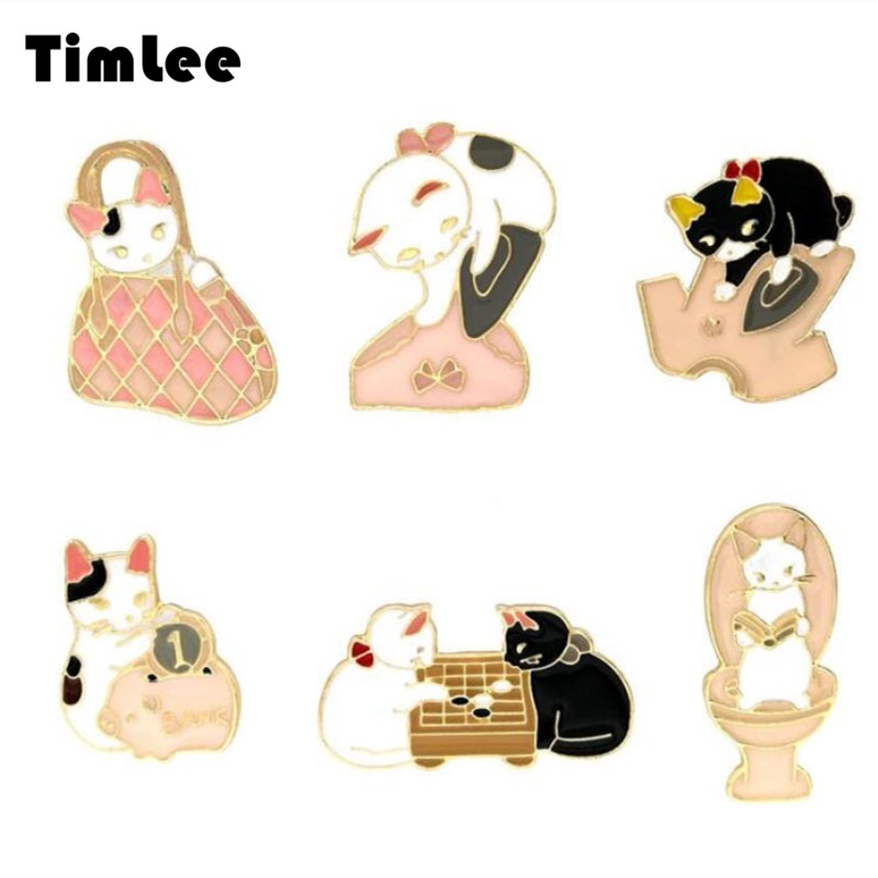 Women X Bags - Timlee X174 Sweet Cartoon Lovely Cat