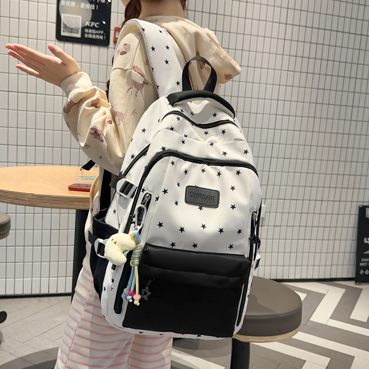 Women's Cream White & Yellow C – Women Bags White Bewertung und Preis