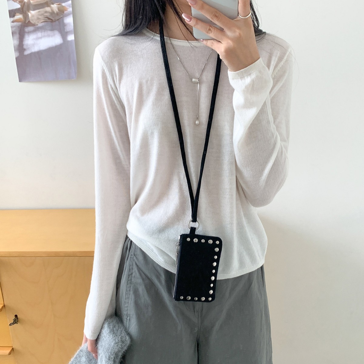 NEW Studded Shoulder Bag Mini  – Women Bags With Wallet Bewertung und Preis