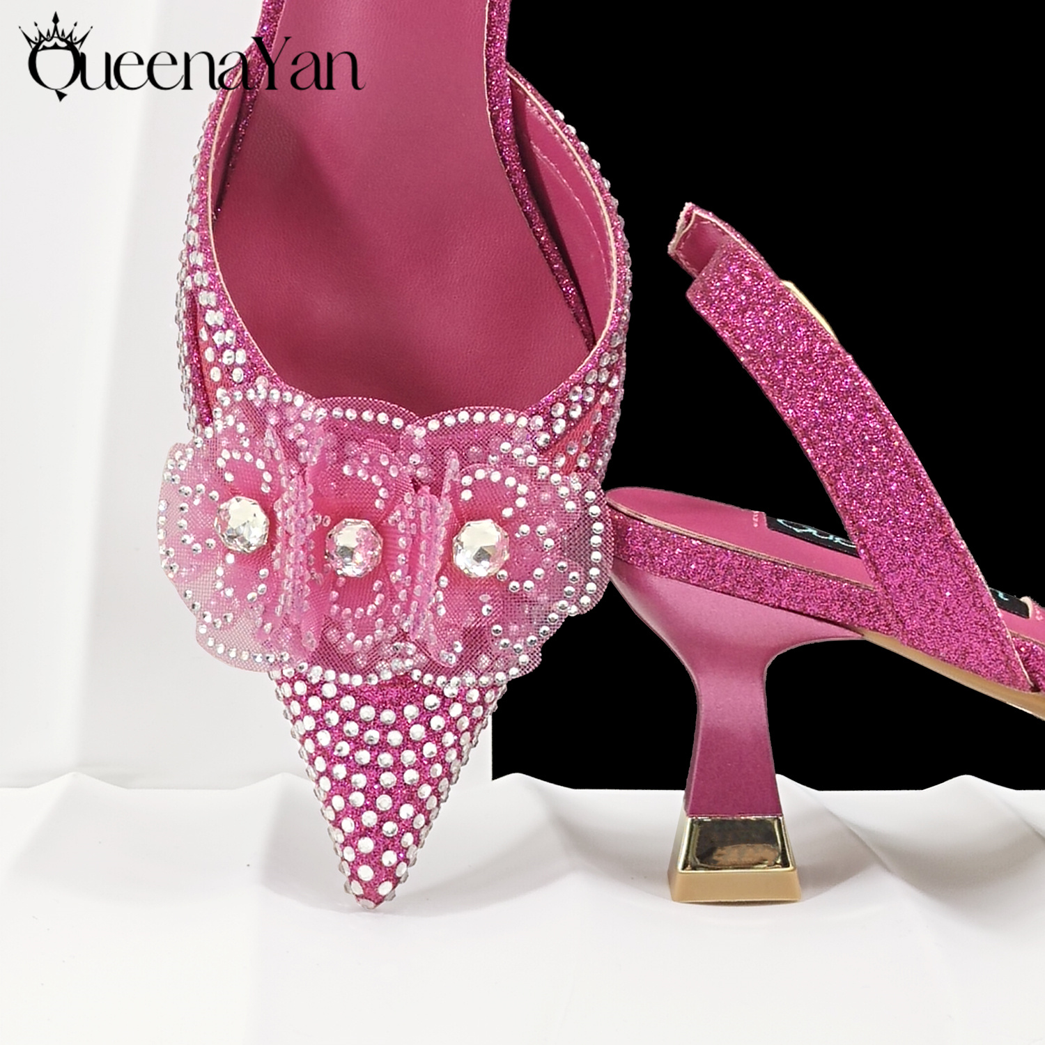 QueenaYan Fuchsia Color Shoes  – Women Bags Medium Size Bewertung und Preis
