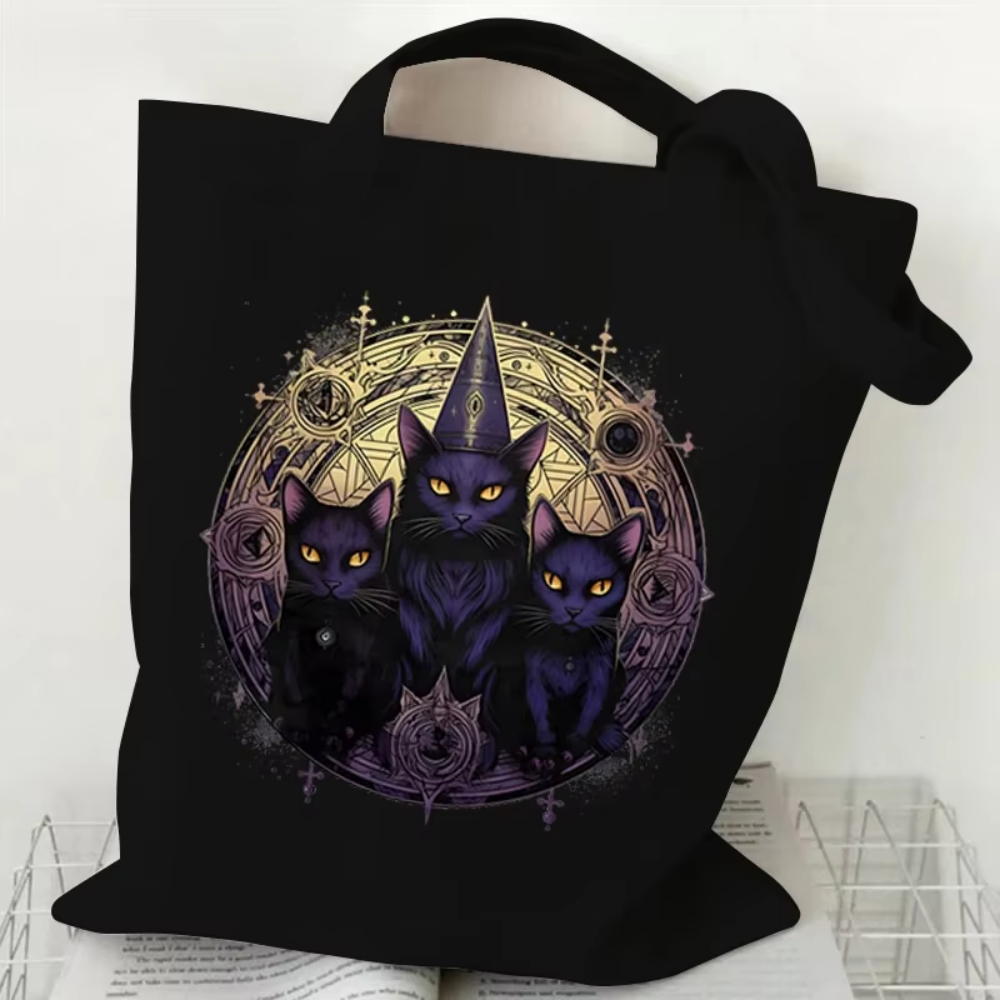 Halloween Gothic-style Dark Ca – Women'S Yoga Bags Bewertung und Preis