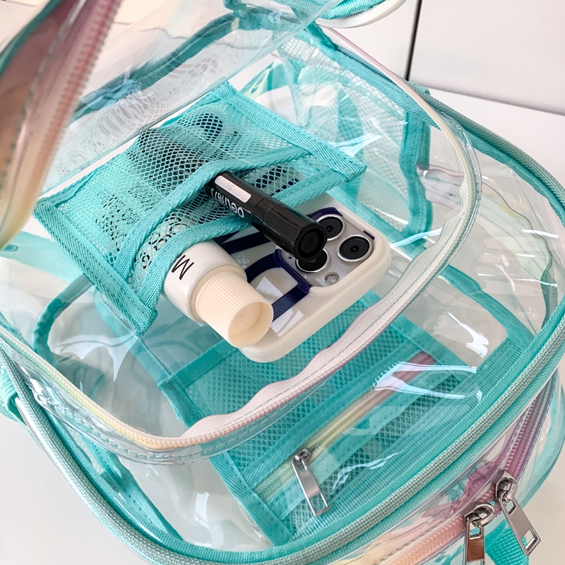 PVC Transparent Zipper Large C – Women Bags Medium Size Bewertung und Preis