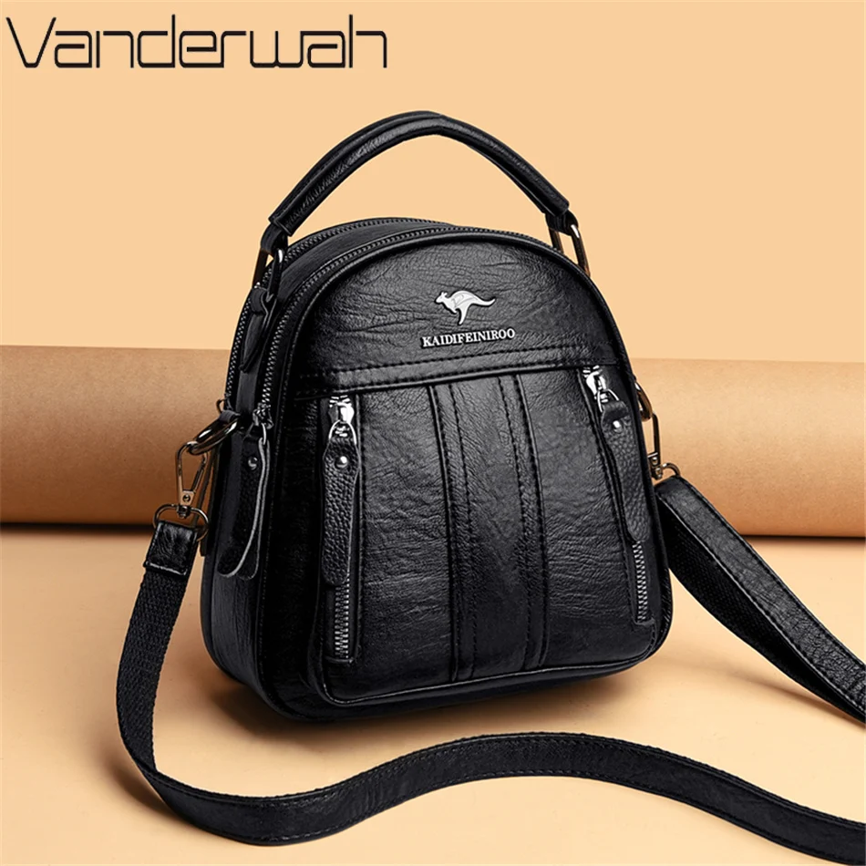 4 In 1 Leather Backpacks Multi – Mini Backpack Women Bewertung und Preis