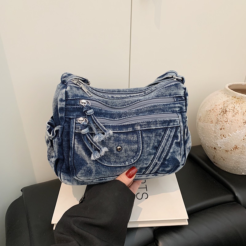 Street Style Retro Blue Denim  – Women'S Kipling Bags Bewertung und Preis