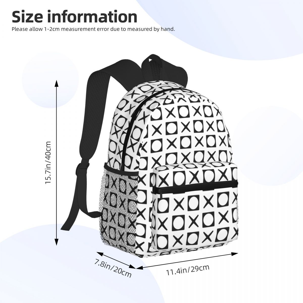 XOXO Pattern Student Backpack  – Women'S Xoxo Bags Bewertung und Preis