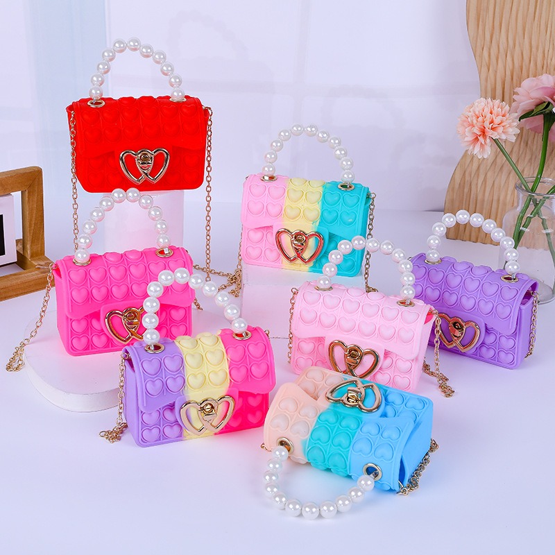Silicone Love Bubble Jelly Bag – Women Bags H&M Bewertung und Preis