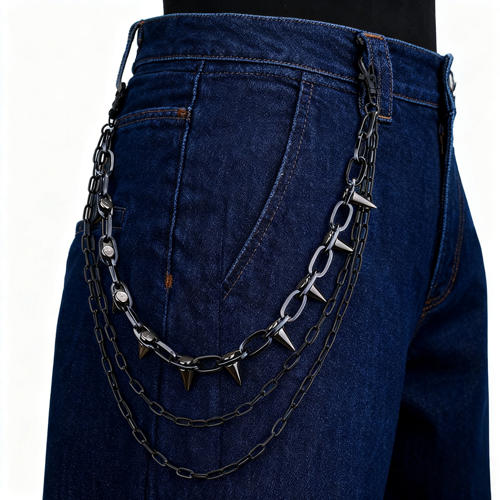 Unisex Hip Hop Punk Rock Metal – Women Bags With Wallet Bewertung und Preis