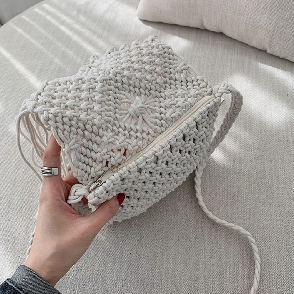 Retro Ethnic Style Woven Straw – Women Bags Crossbody Bewertung und Preis