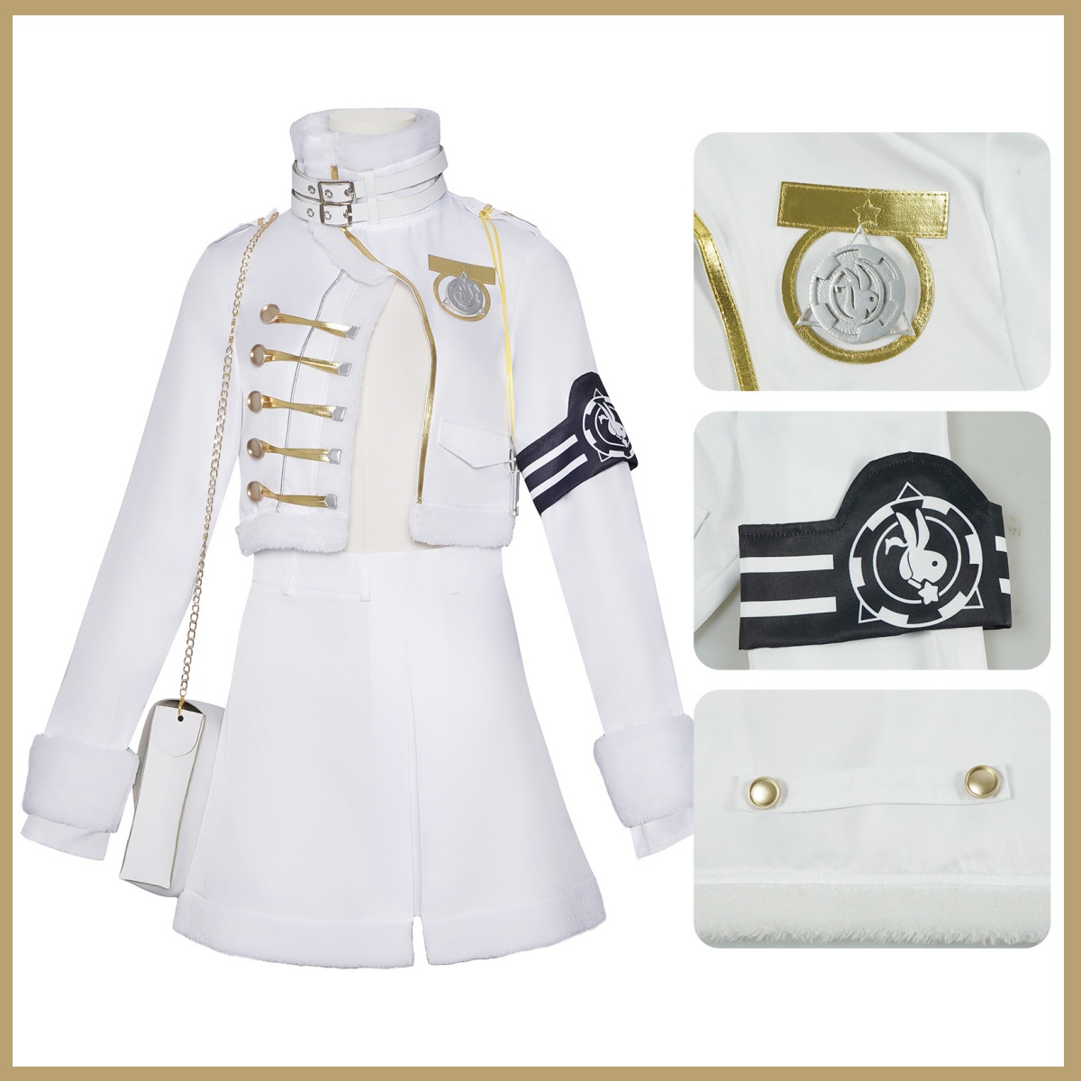 Anime Game Youk Blanc Cosplay  – Women Bags White Bewertung und Preis