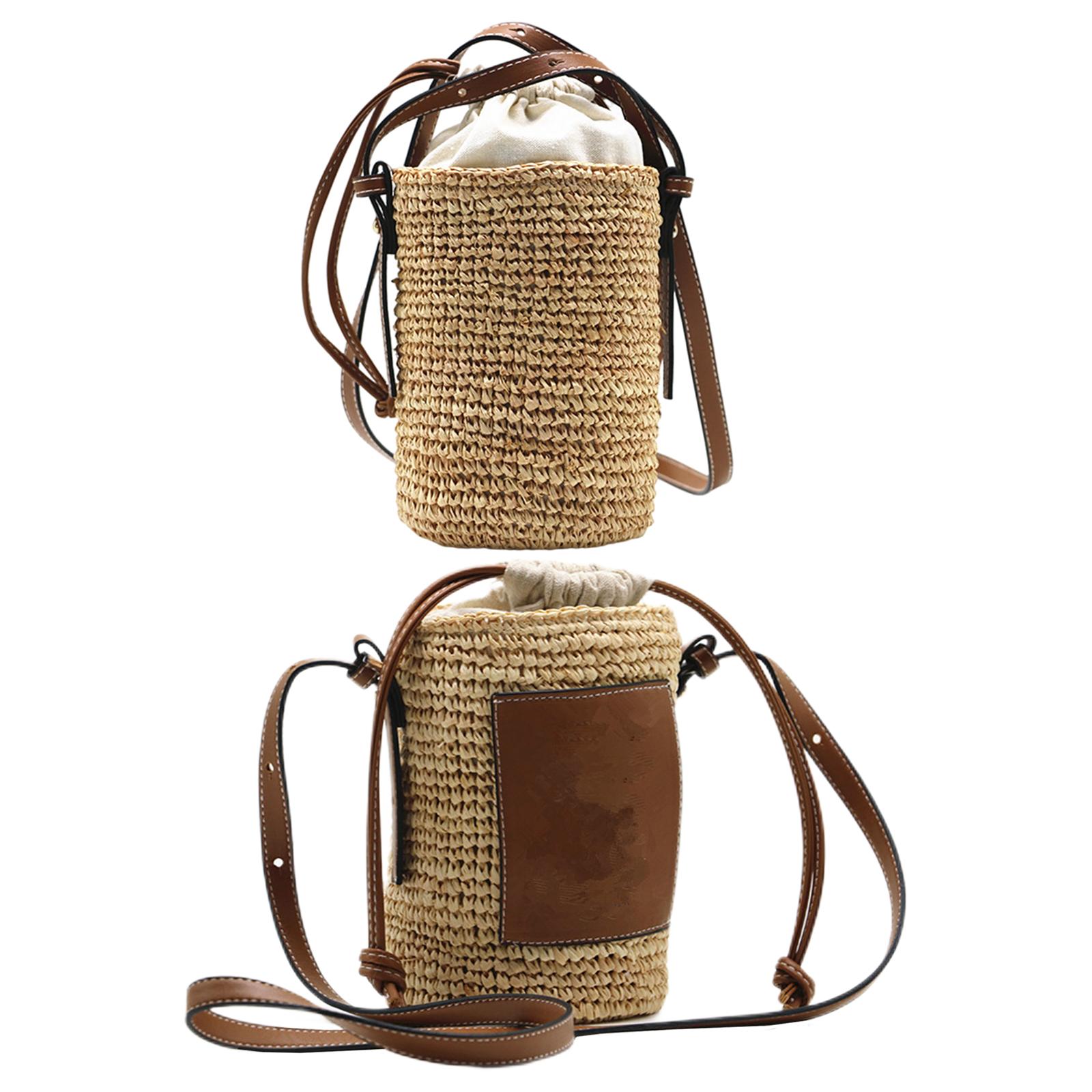 Round Straw Tote Weaving Handb – Women'S Bags Holiday Bewertung und Preis