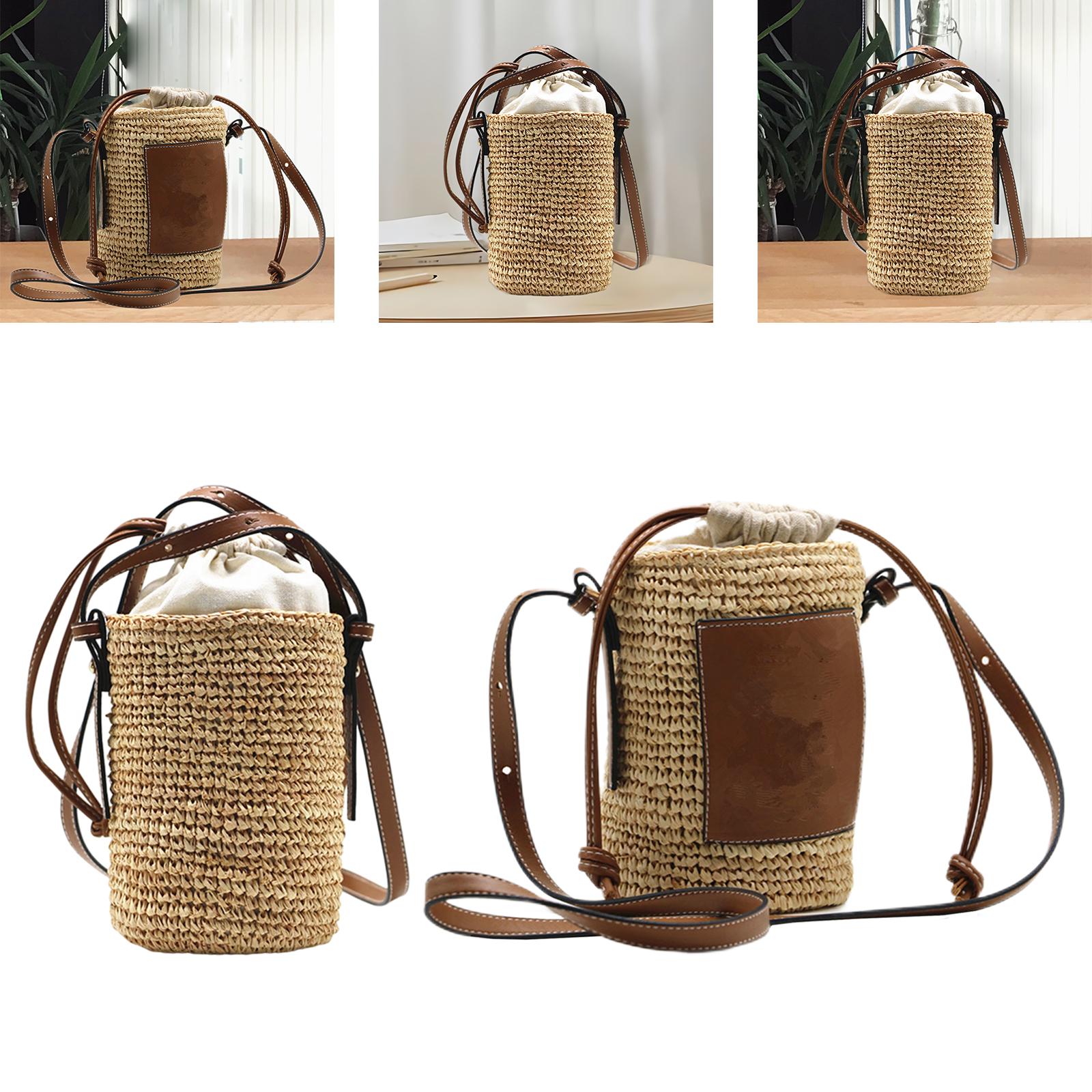 Round Straw Tote Weaving Handb – Women'S Bags Holiday Bewertung und Preis