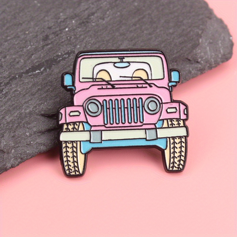 Adorable Pink Jeep Cartoon Ena – Women'S Jeep Bags Bewertung und Preis