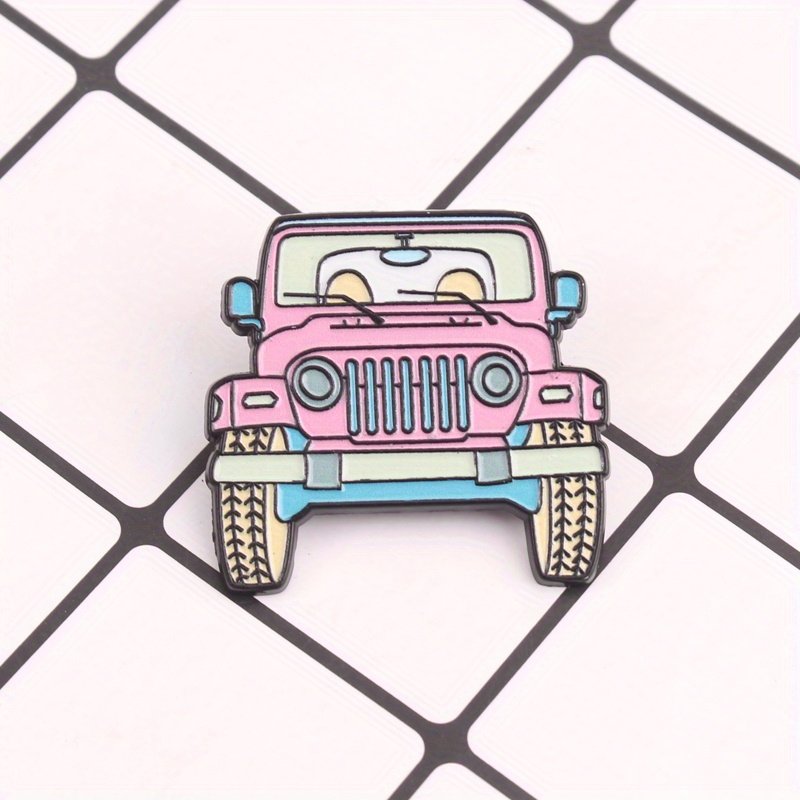 Adorable Pink Jeep Cartoon Ena – Women'S Jeep Bags Bewertung und Preis