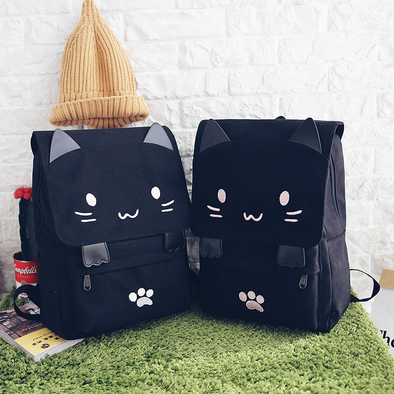 Japanese Stupid Cute 3D Cat La – Mini Backpack Women Bewertung und Preis