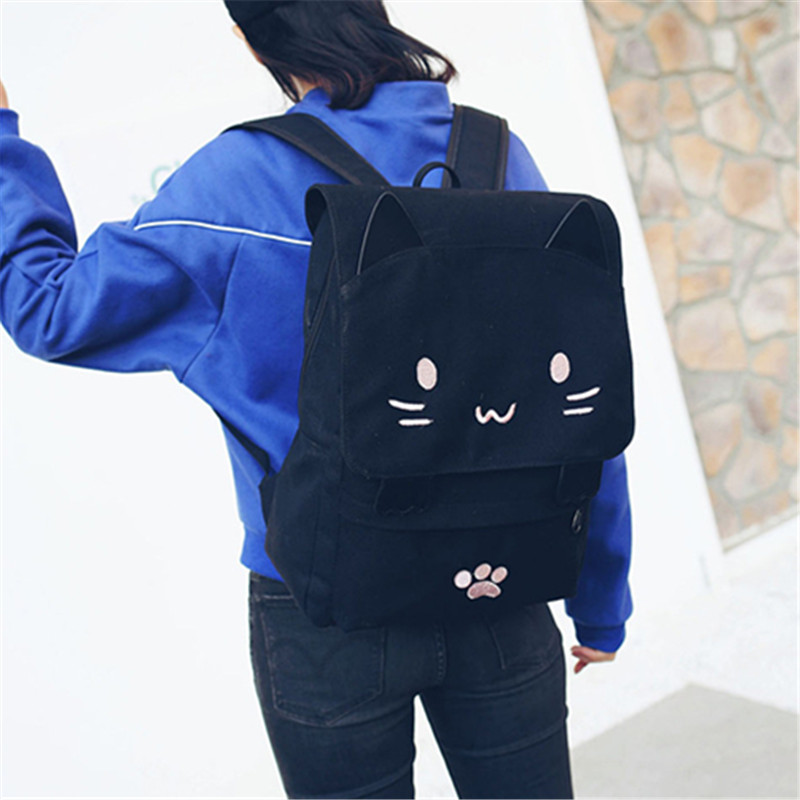 Japanese Stupid Cute 3D Cat La – Mini Backpack Women Bewertung und Preis
