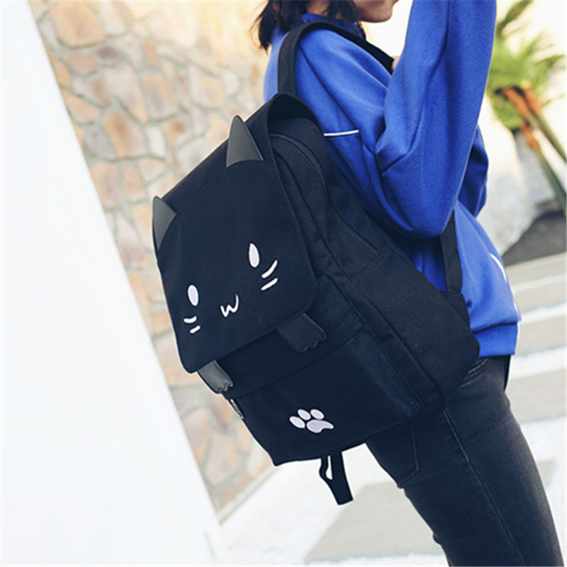 Japanese Stupid Cute 3D Cat La – Mini Backpack Women Bewertung und Preis