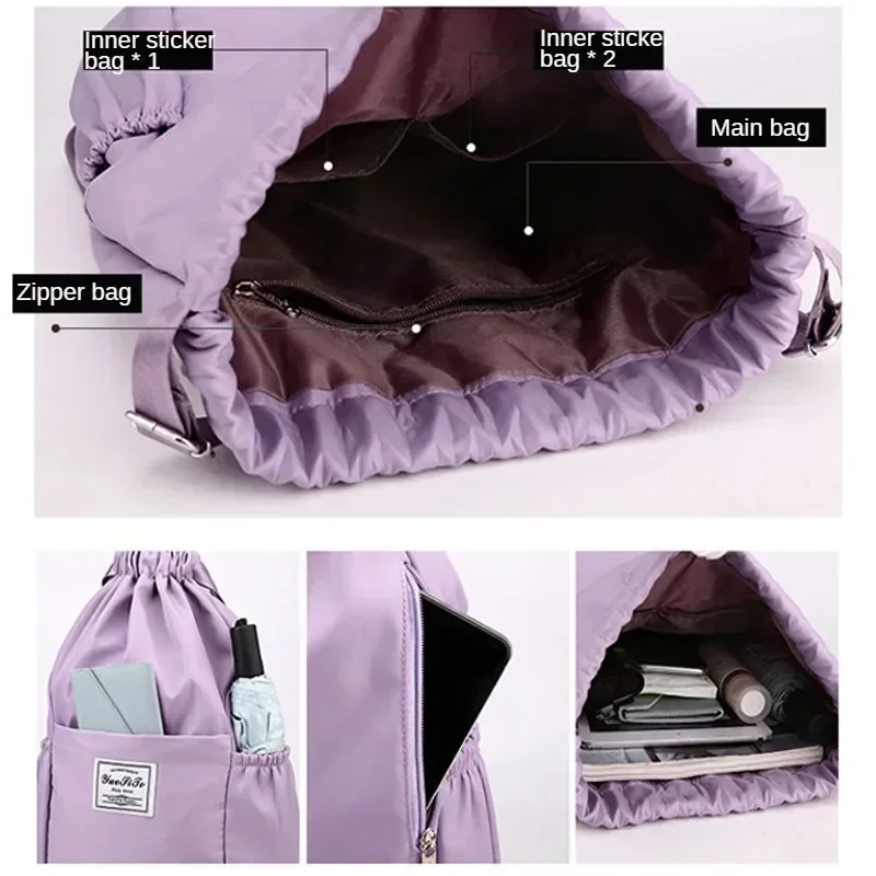 Sports Gym Drawstring Bag Wate – Women'S Yoga Bags Bewertung und Preis