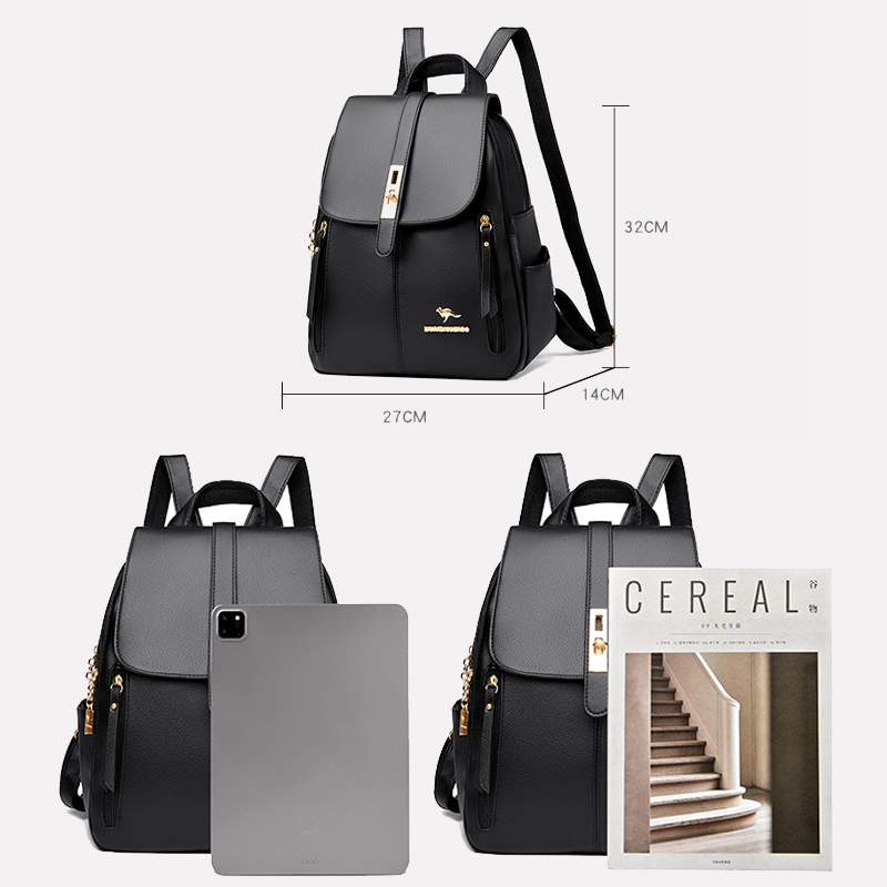 2024 Genuine Women Leather Bac – Mini Backpack Women Bewertung und Preis