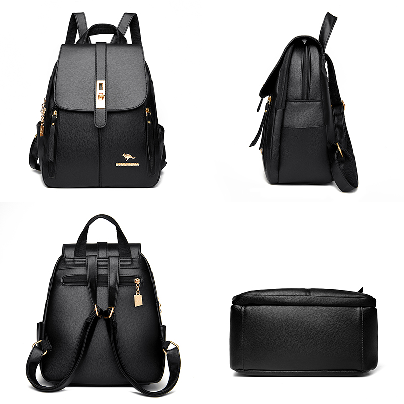 2024 Genuine Women Leather Bac – Mini Backpack Women Bewertung und Preis