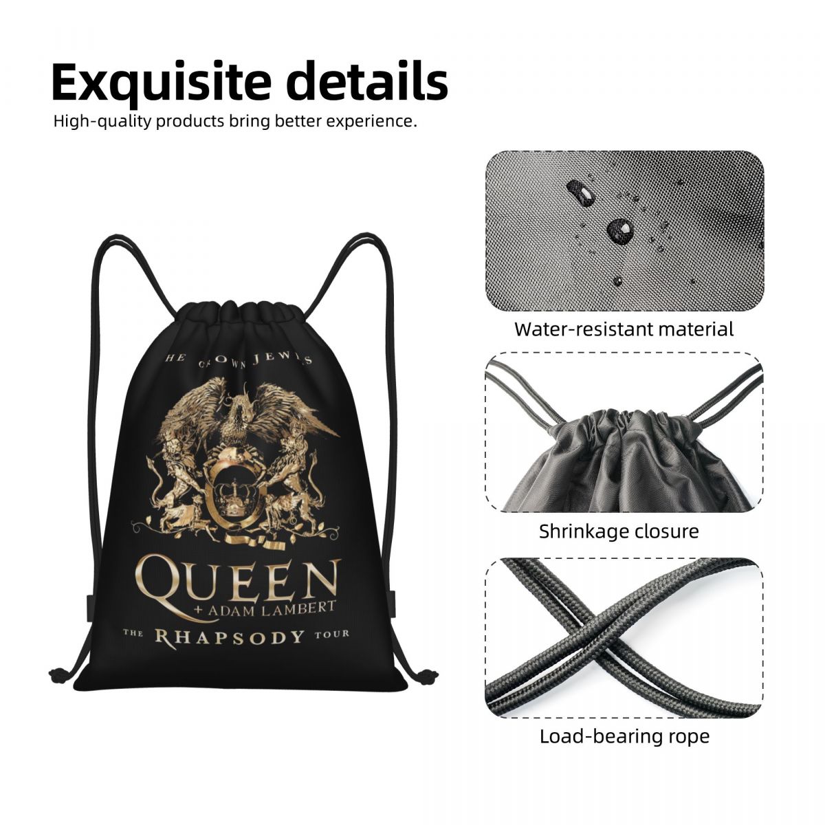 Custom Freddie Mercury Crown D – Women'S Yoga Bags Bewertung und Preis