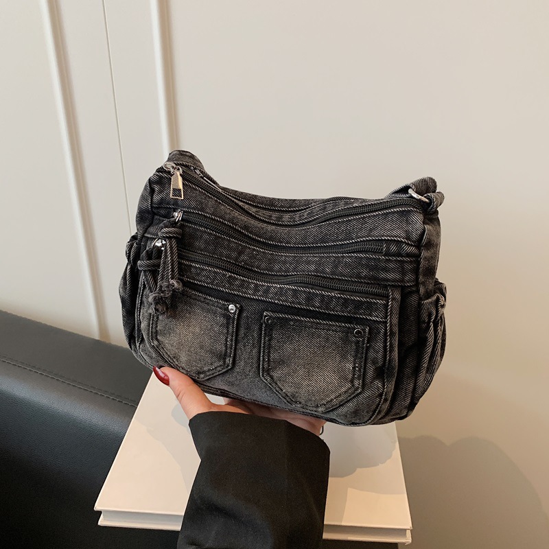 Korean Fashion Washed Denim Co – Women'S Kipling Bags Bewertung und Preis