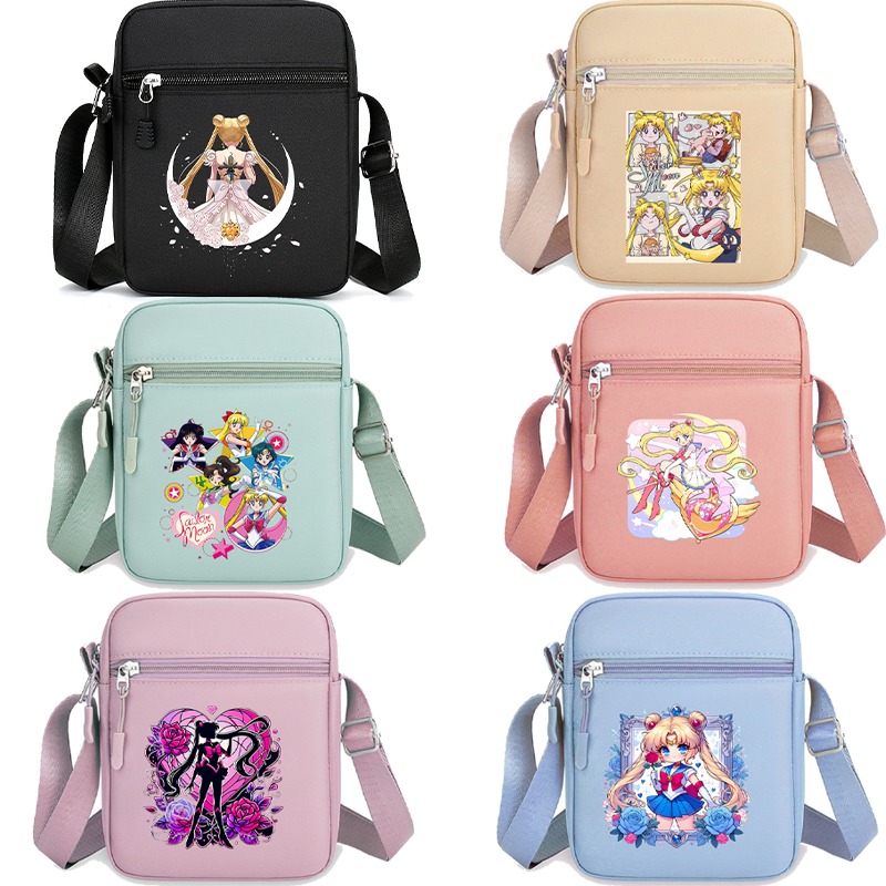 Sailor Moon Shoulder Bag Unise – Women Bags Crossbody Bewertung und Preis