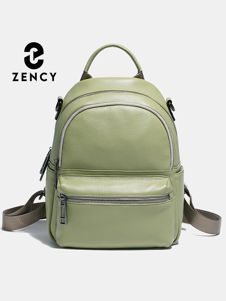 Zency Women Leather Backpack K – Women Bags White Bewertung und Preis