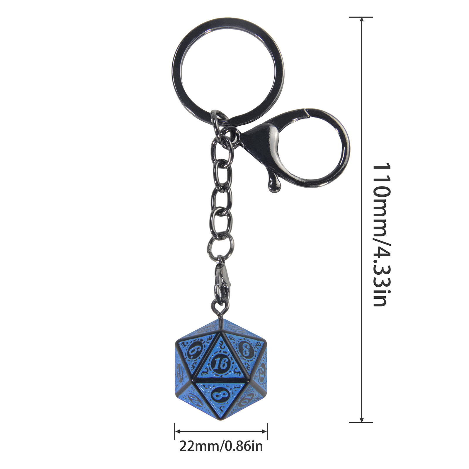 Unique DND Dice Keyring 3D D20 – Women X Bags Bewertung und Preis