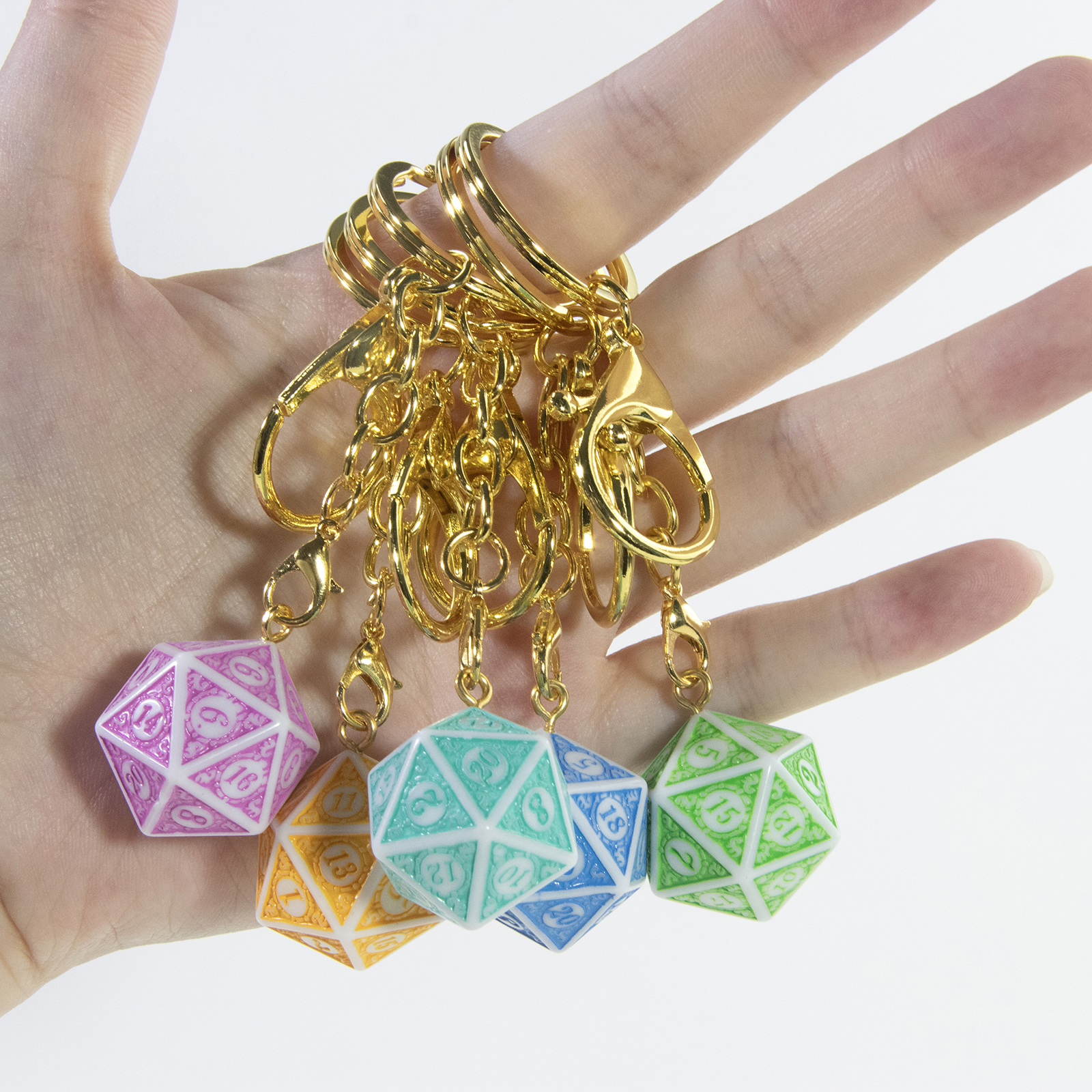 Unique DND Dice Keyring 3D D20 – Women X Bags Bewertung und Preis