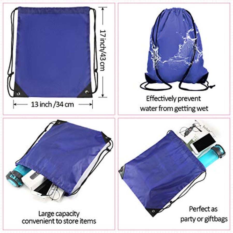 60 Pieces Drawstring Backpack  – Women'S Yoga Bags Bewertung und Preis
