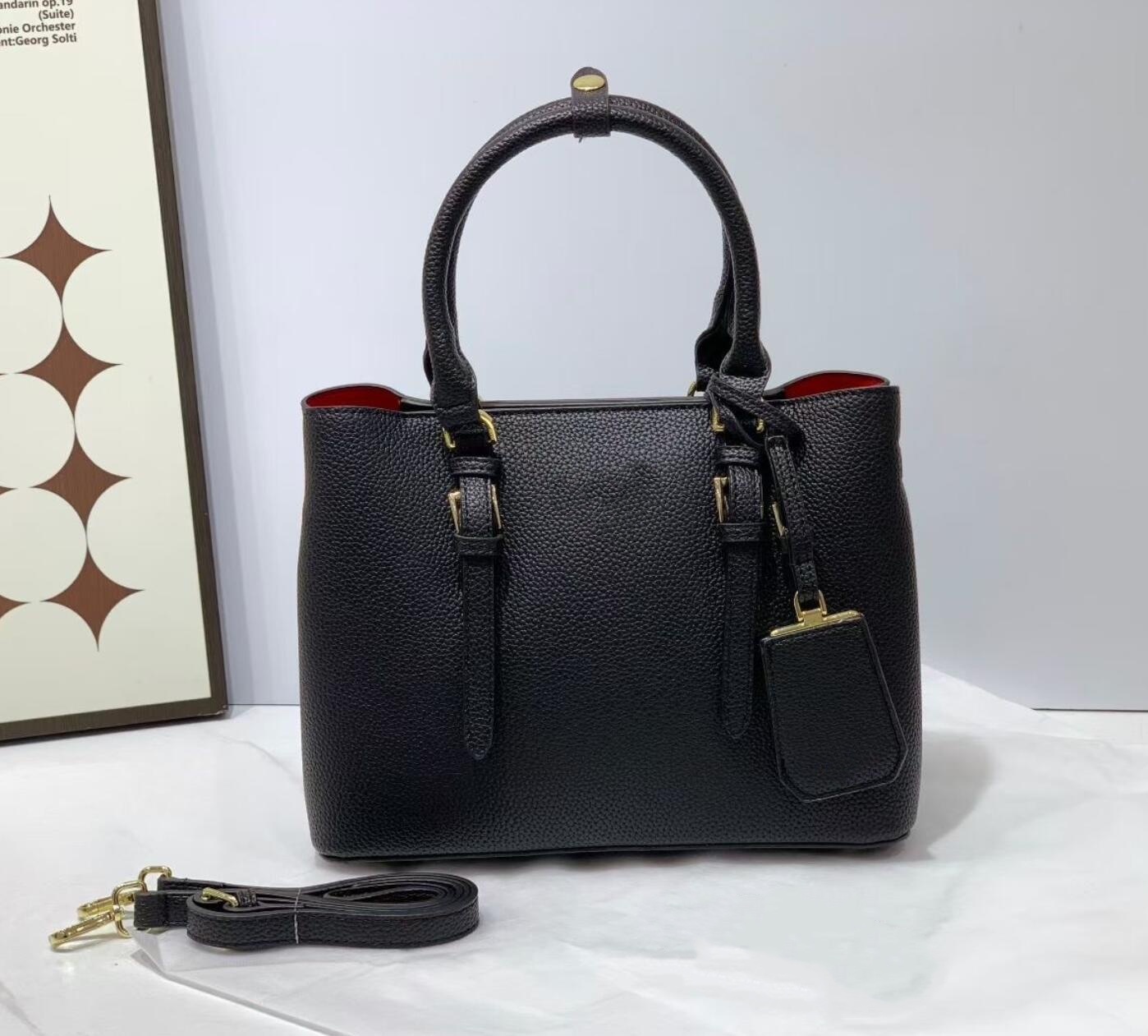 Black Leather Top Handle Tote  – Women Bags Prada Bewertung und Preis