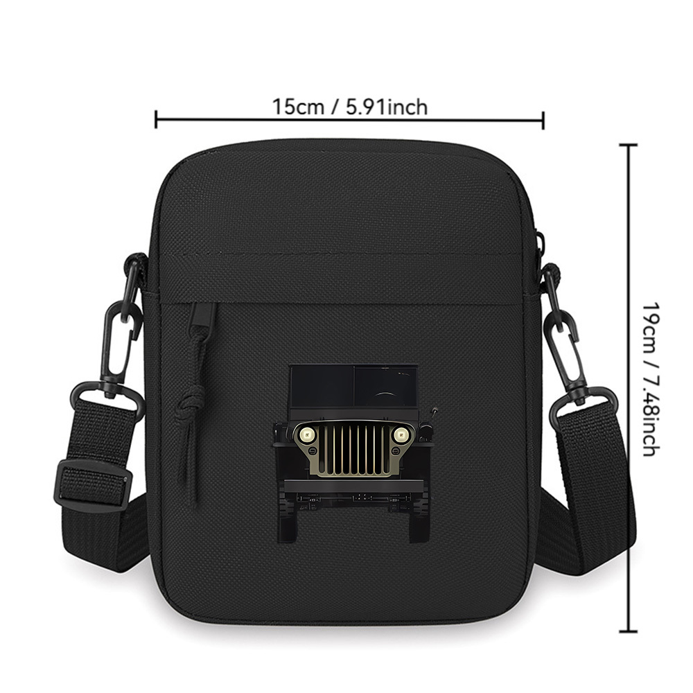 Black vintage Jeep car headlig – Women'S Jeep Bags Bewertung und Preis