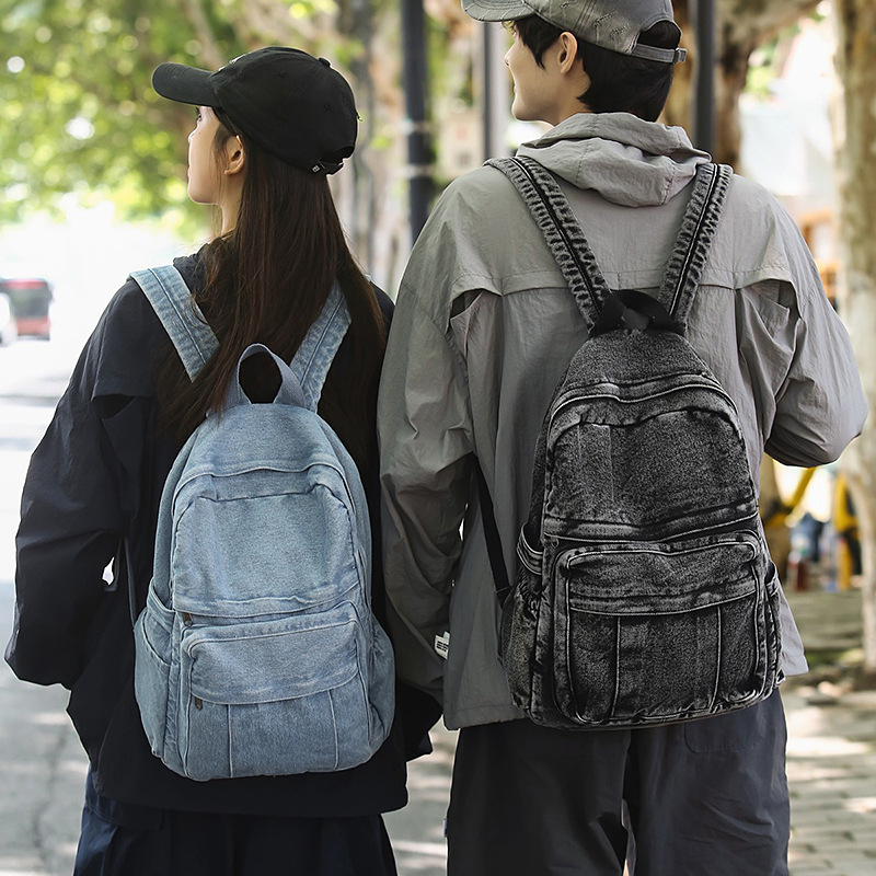 Retro denim backpack large cap – Women'S Kipling Bags Bewertung und Preis