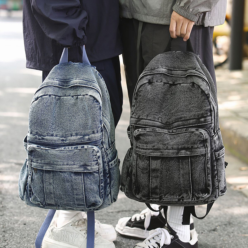 Retro denim backpack large cap – Women'S Kipling Bags Bewertung und Preis