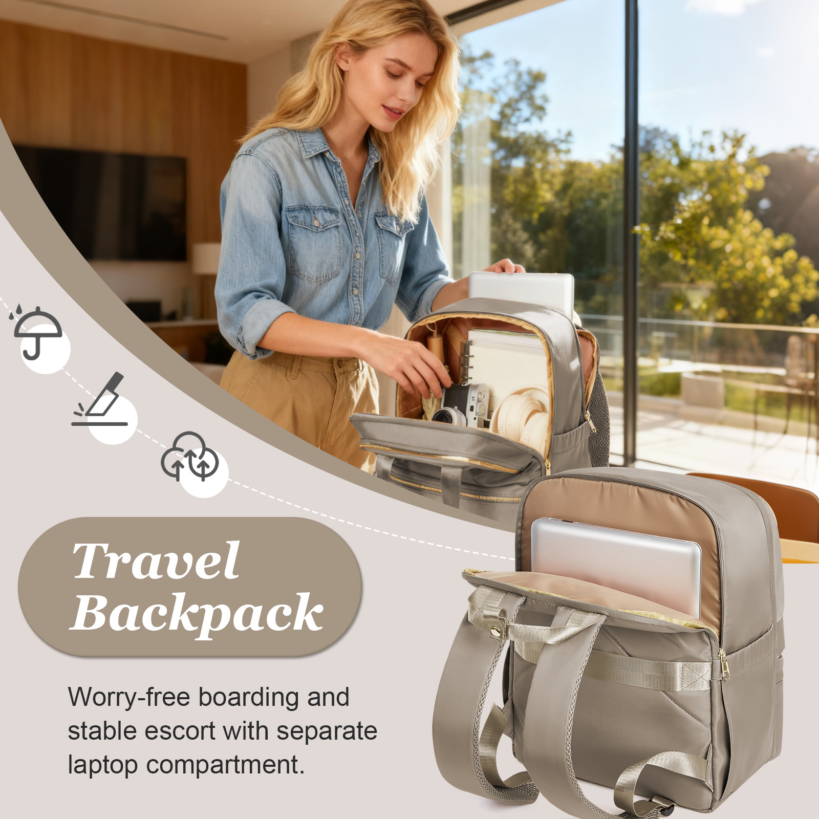 Ryanair 40x30x20 Travel Backpa – Women Bags Deals Bewertung und Preis