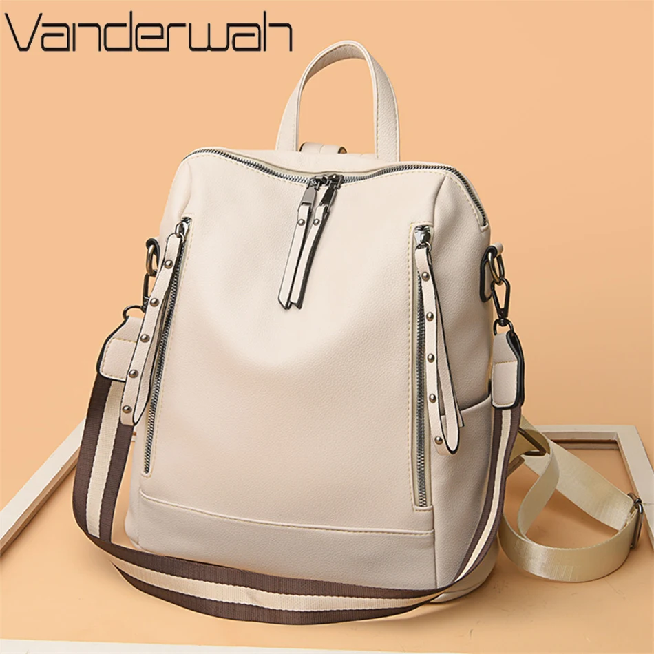 Brand Luxury Backpacks Soft Le – Women Bags H&M Bewertung und Preis