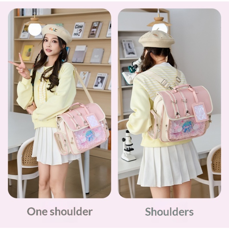 Japanese Schoolbag Youth Girls – Women Bags Medium Size Bewertung und Preis