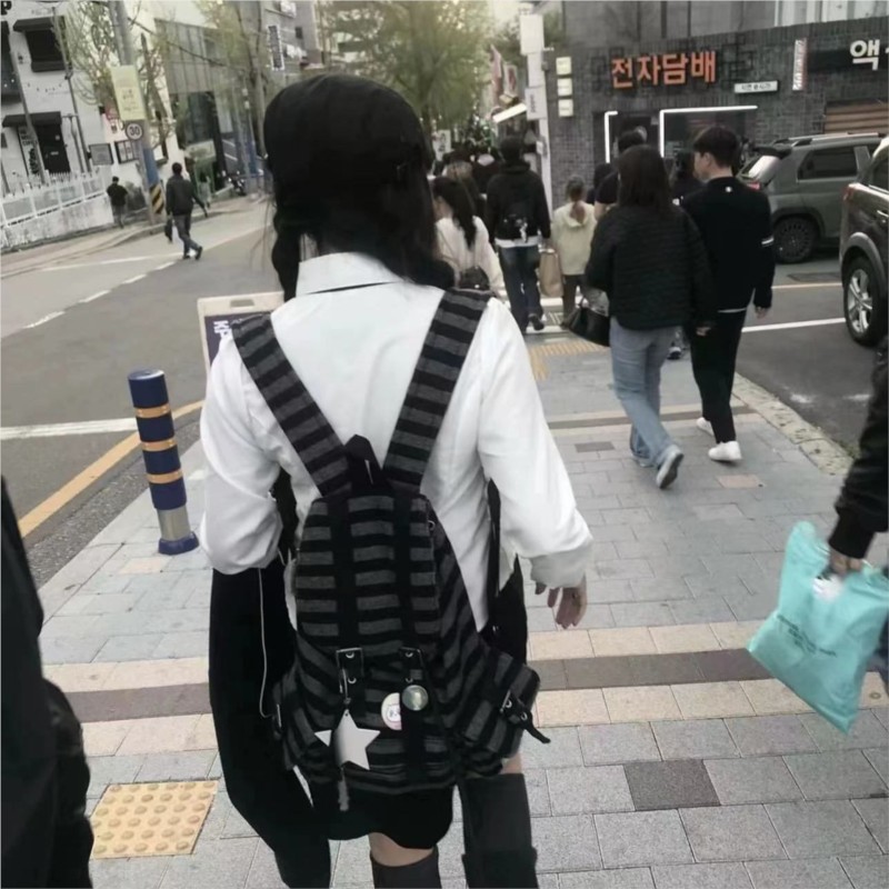 Harajuku Vintage Backpack Wome – Women Bags Medium Size Bewertung und Preis