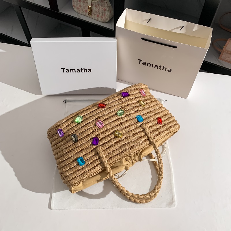 Summer Straw Woven Handmade Ha – Women'S Bags Holiday Bewertung und Preis
