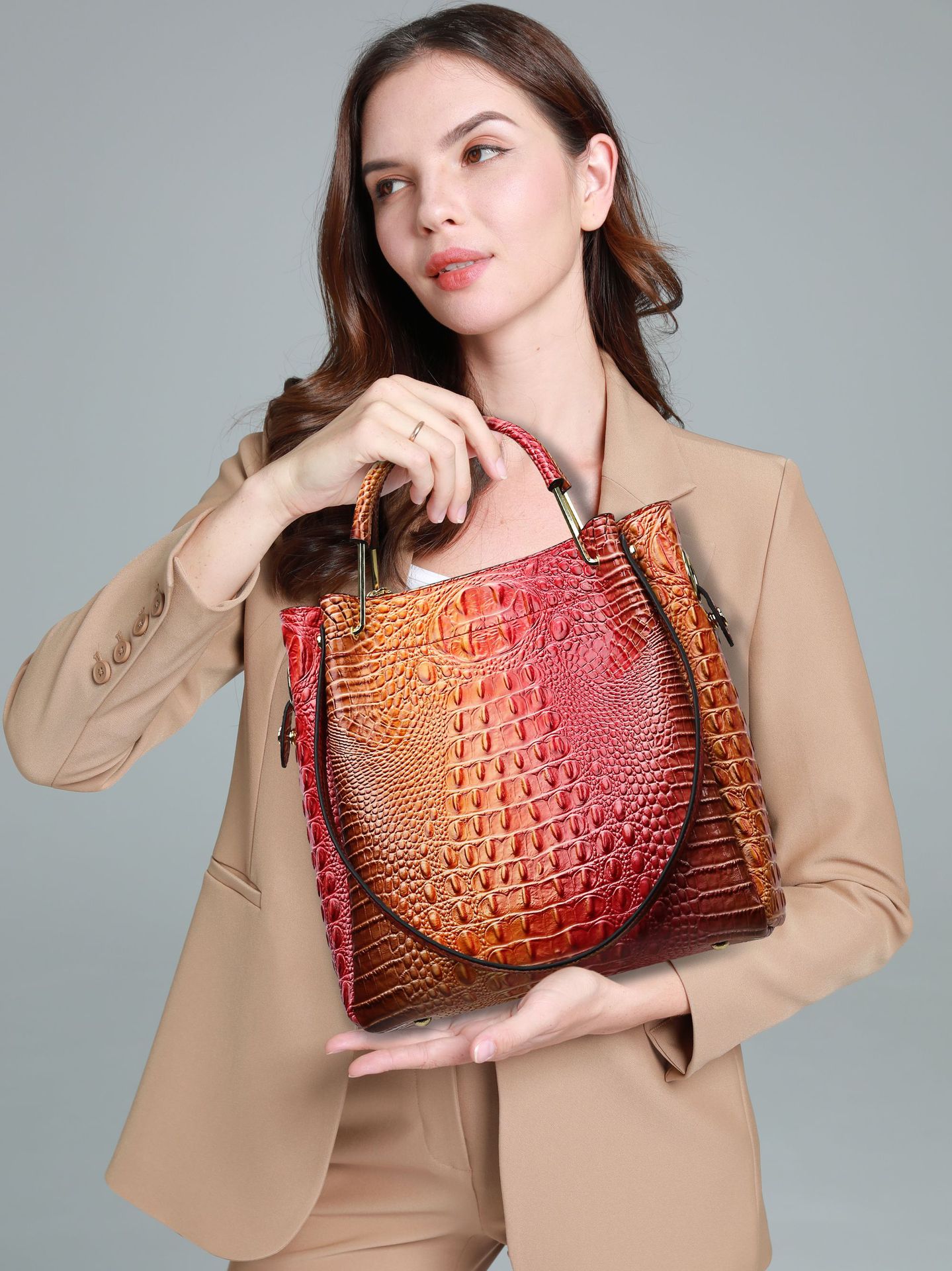 Fashion Crocodile pattern Luxu – Women'S Kipling Bags Bewertung und Preis