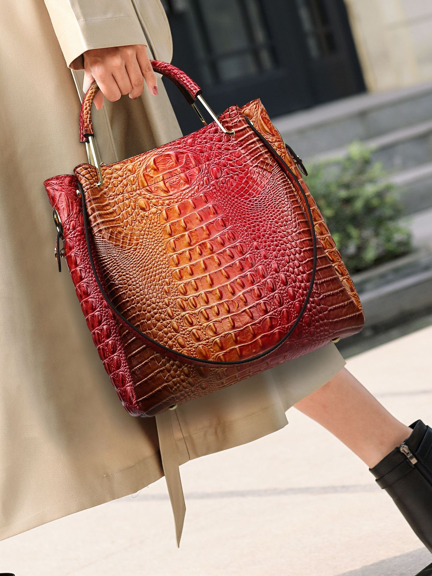 Fashion Crocodile pattern Luxu – Women'S Kipling Bags Bewertung und Preis