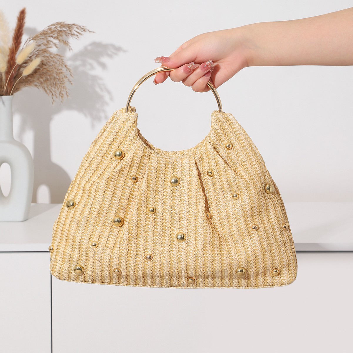New popular fashion beaded str – Women'S Bags Holiday Bewertung und Preis