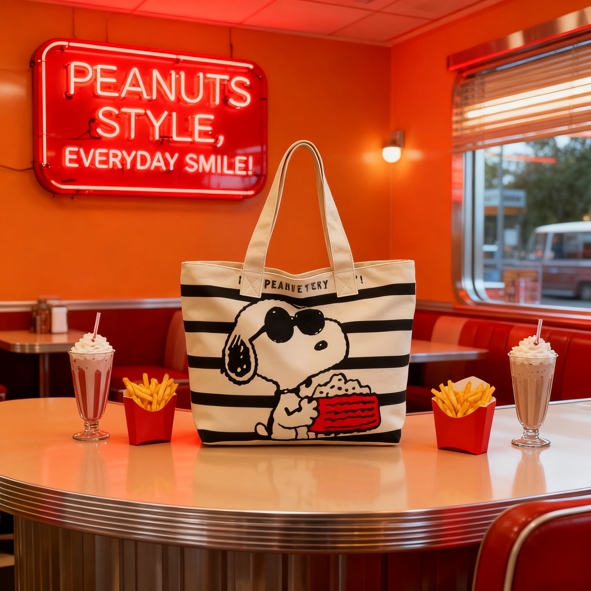Snoopy Cartoon Large Capacity  – Women Bags Medium Size Bewertung und Preis